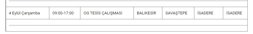 Savaştepe Kesinti-1