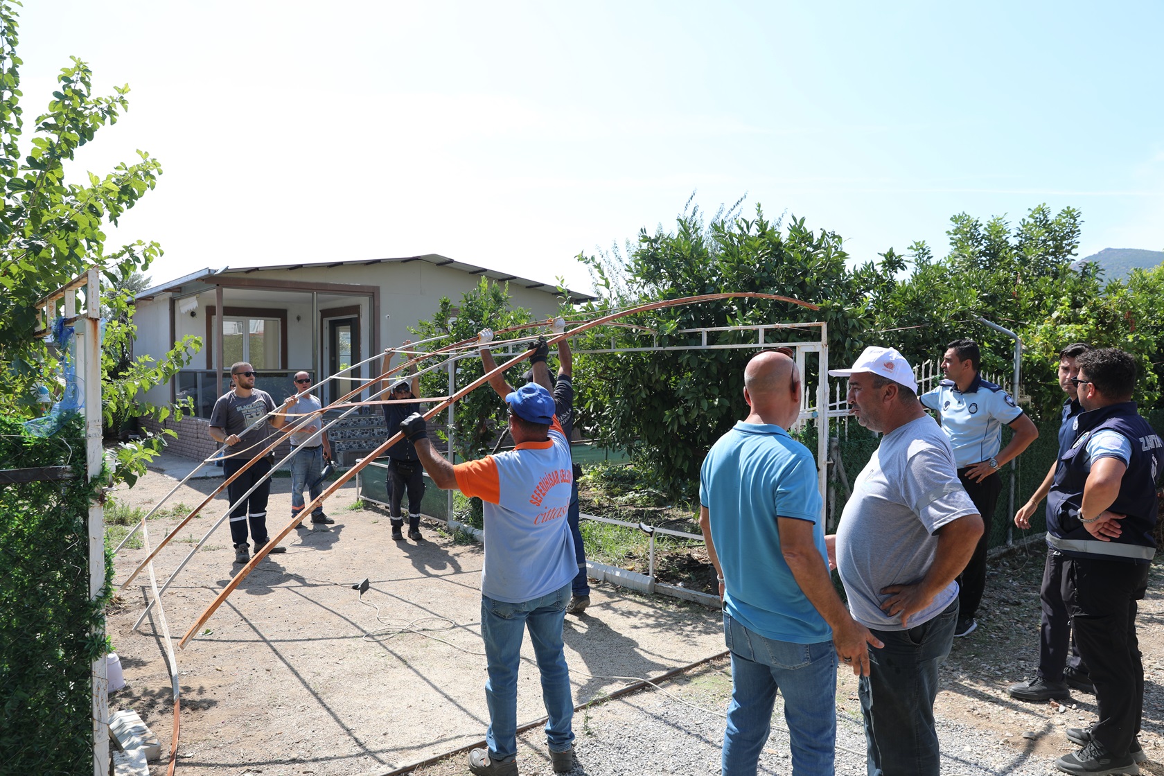 Seferihisar'da Hobi Bahçelerine Yıkım Kararı (3)