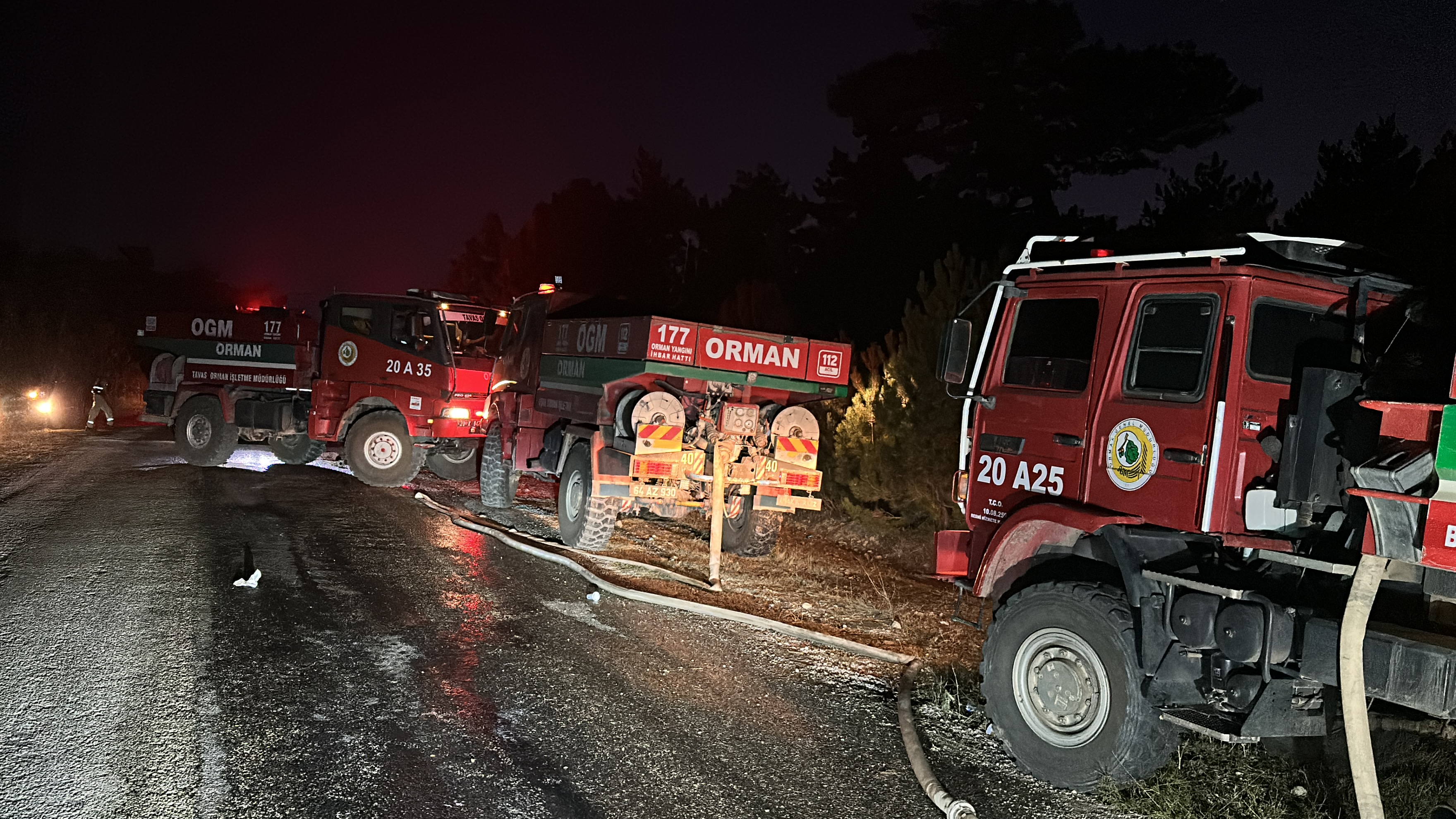 Uşak Banaz’da Orman Yangını Söndürme Çalışmaları Sürüyor2