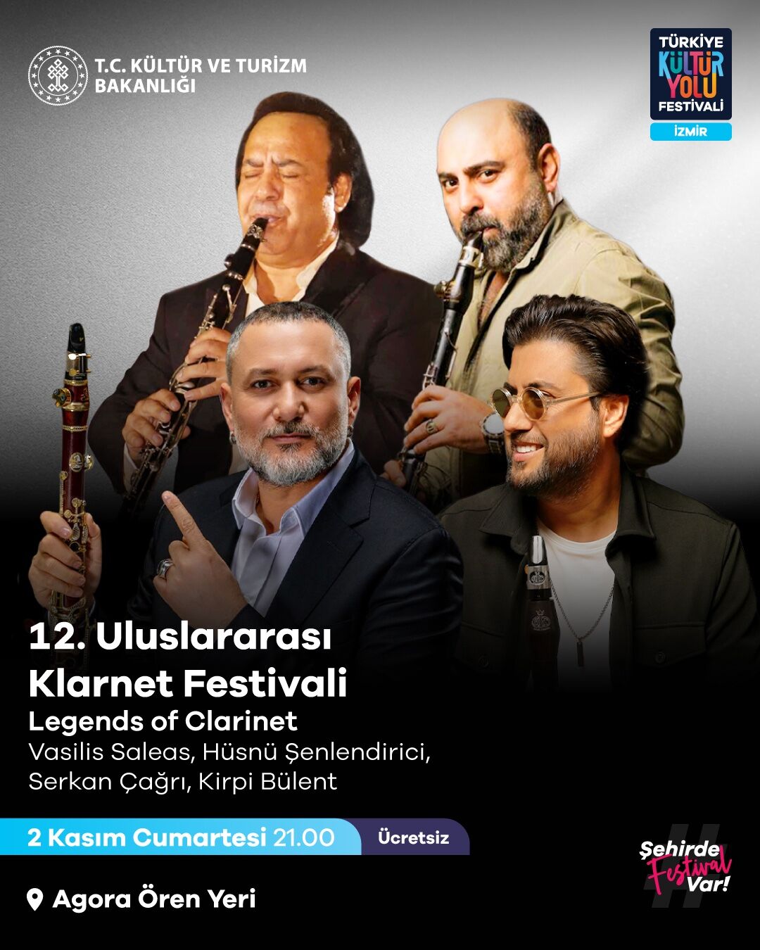 12. Uluslararası Klarnet Festivali Ilk Kez İzmir’de!