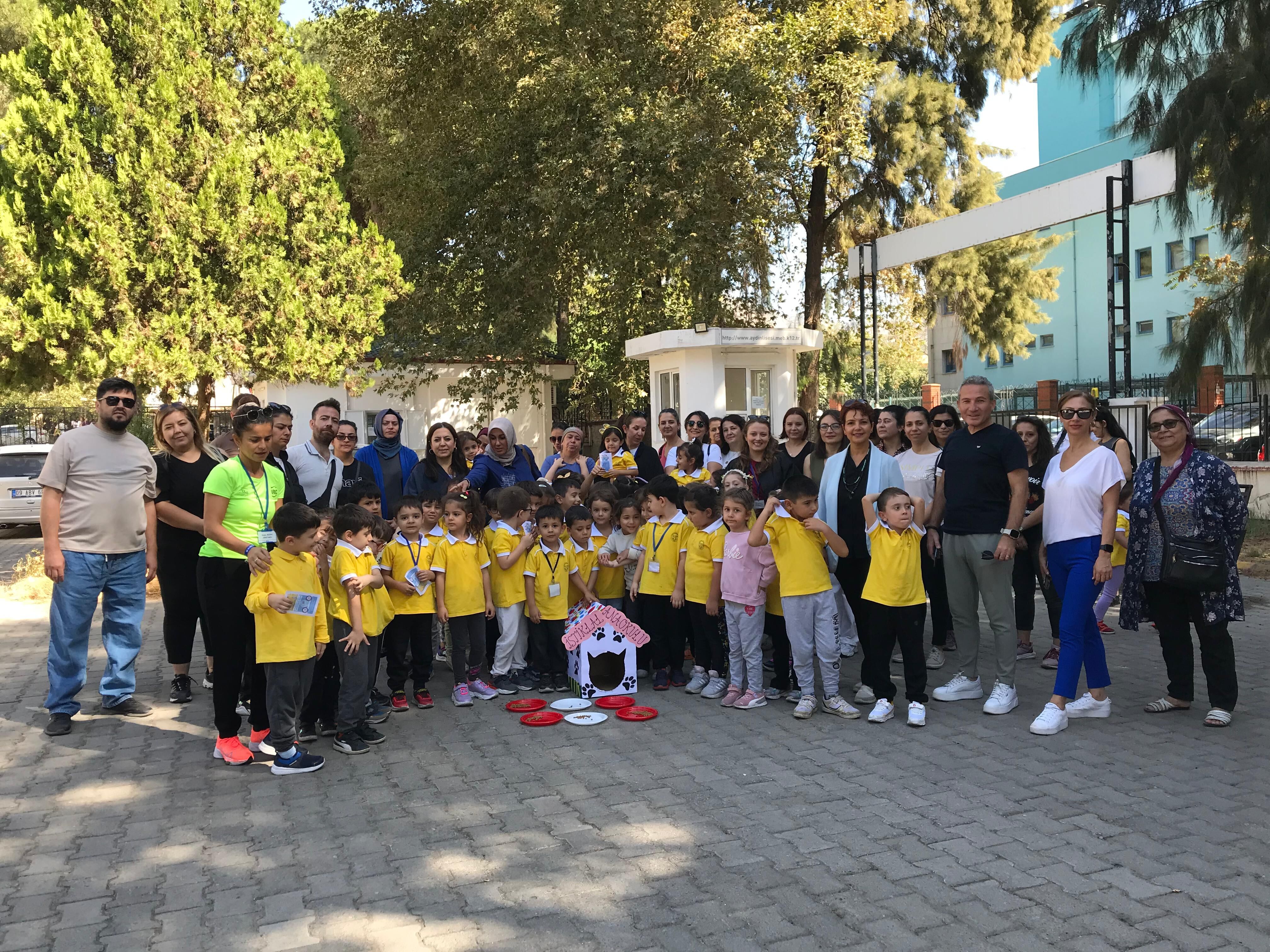 Aydın’da İstiklal Anaokulu’ndan 'Sağlıklı Adımlar Mutlu Yarınlar' Yürüyüşü (8)