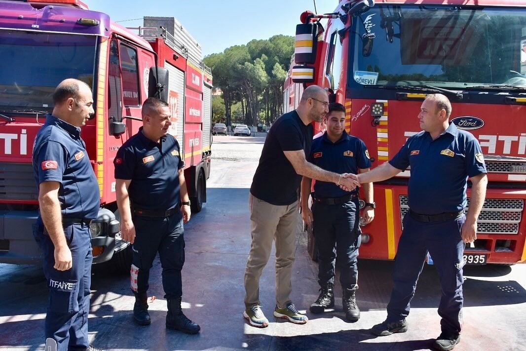 Başkan Burak Zencirci Ateş Savaşçılarını Unutmadı (2)