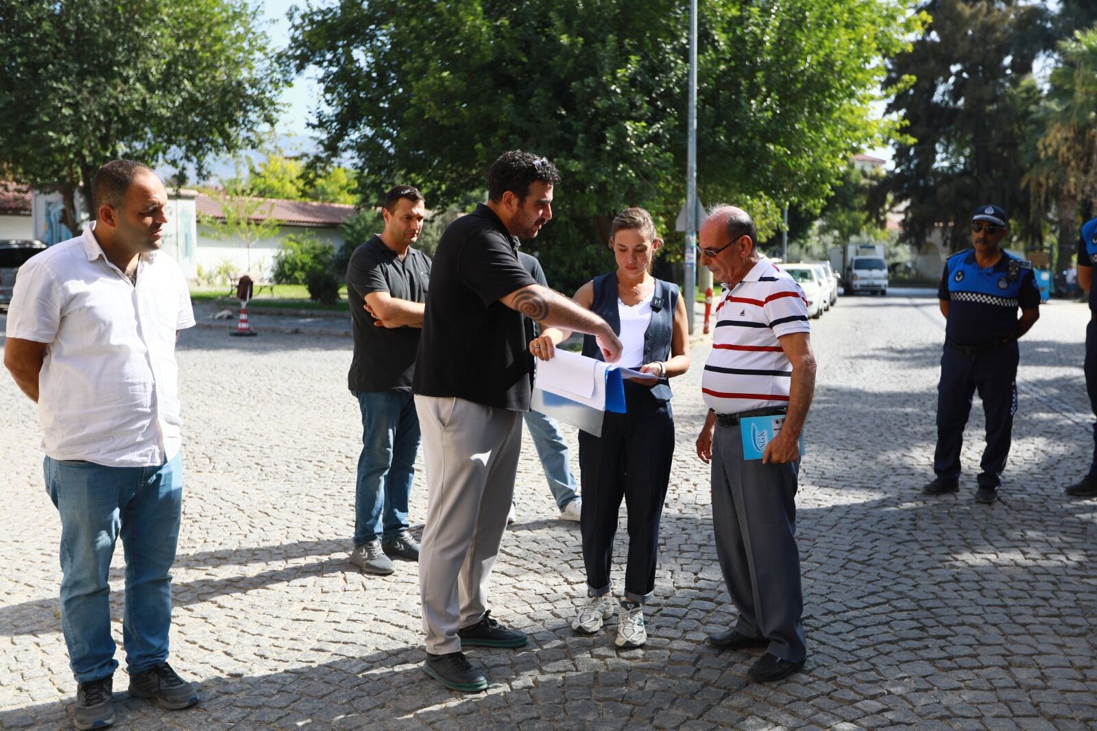 Başkan Ceritoğlu Sengel, Atatürk Mahallesi’nde Incelemelerde Bulundu (2)