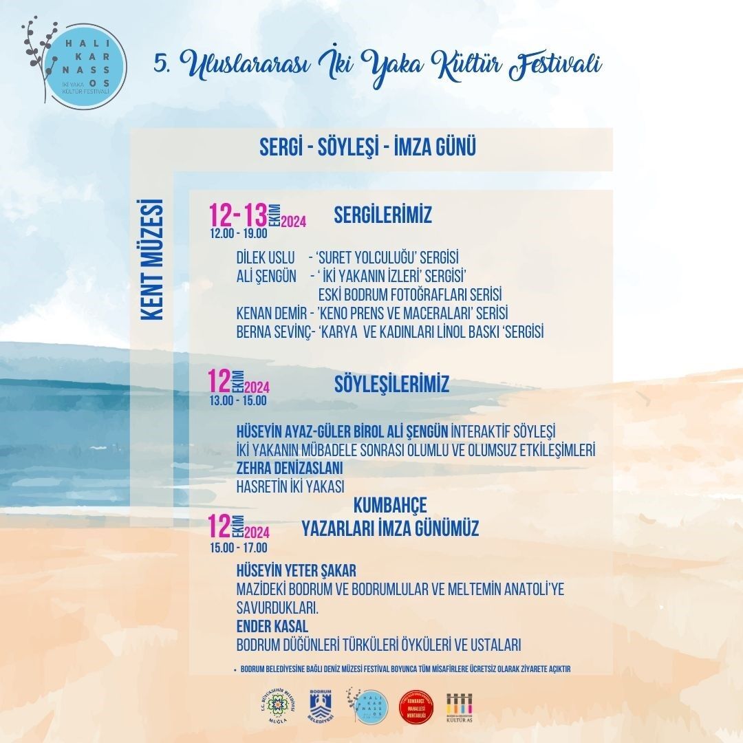 Bodrum’da Dostluk Rüzgârı 5. Uluslararası İki Yaka Kültür Festivali Başlıyor (2)