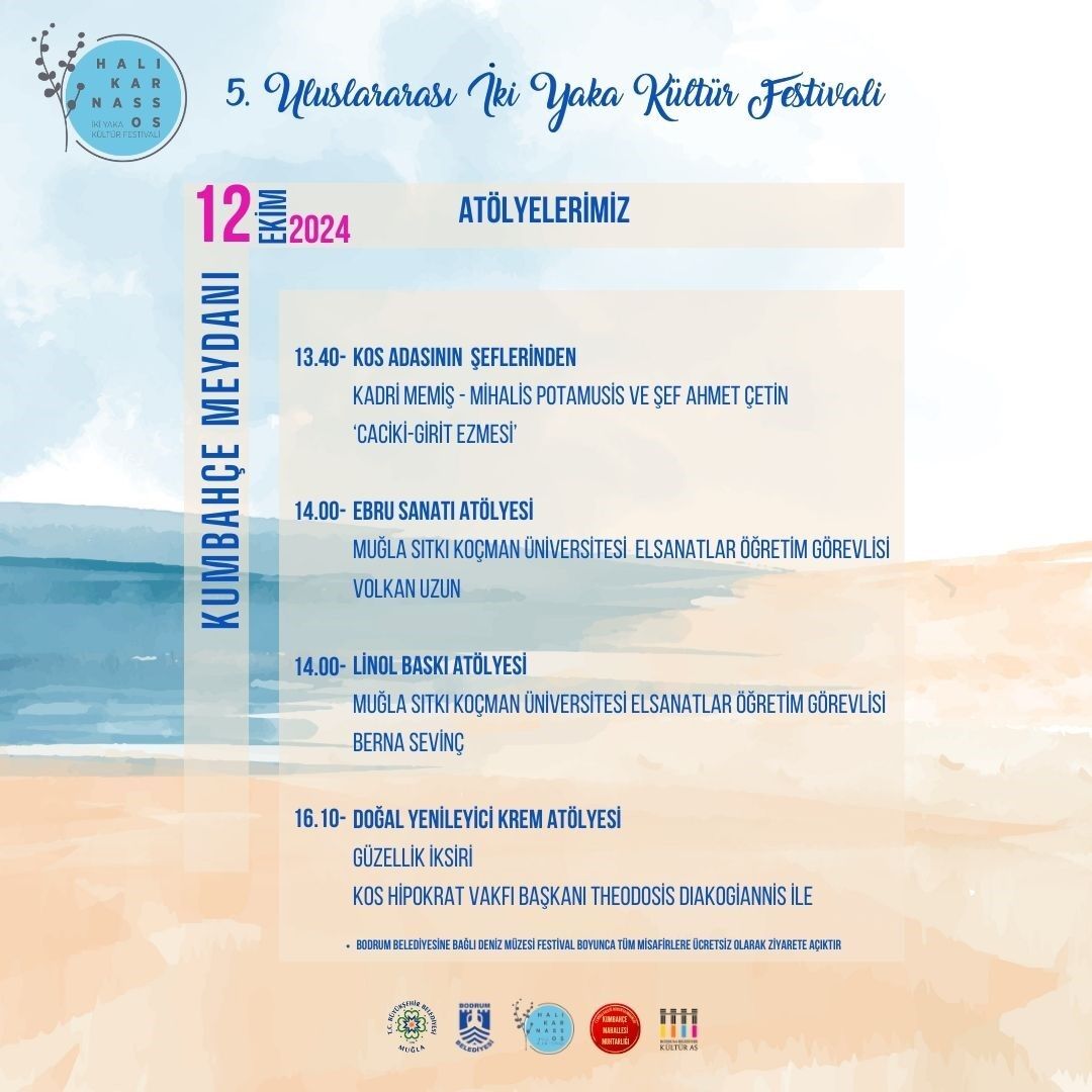 Bodrum’da Dostluk Rüzgârı 5. Uluslararası İki Yaka Kültür Festivali Başlıyor (3)