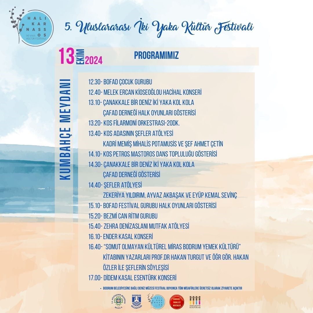 Bodrum’da Dostluk Rüzgârı 5. Uluslararası İki Yaka Kültür Festivali Başlıyor (5)
