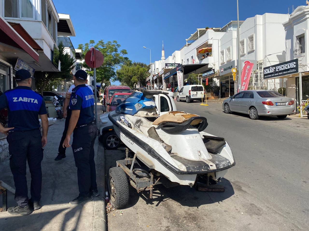 Bodrum’da Zabıta Ve Polisten Ortak Motosiklet Operasyonu (1)