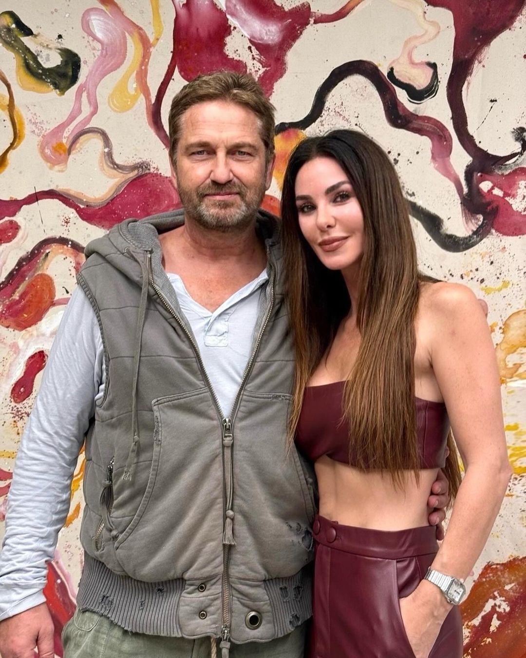 Defne Samyeli, New York’ta Gerard Butler Ile Buluştu0