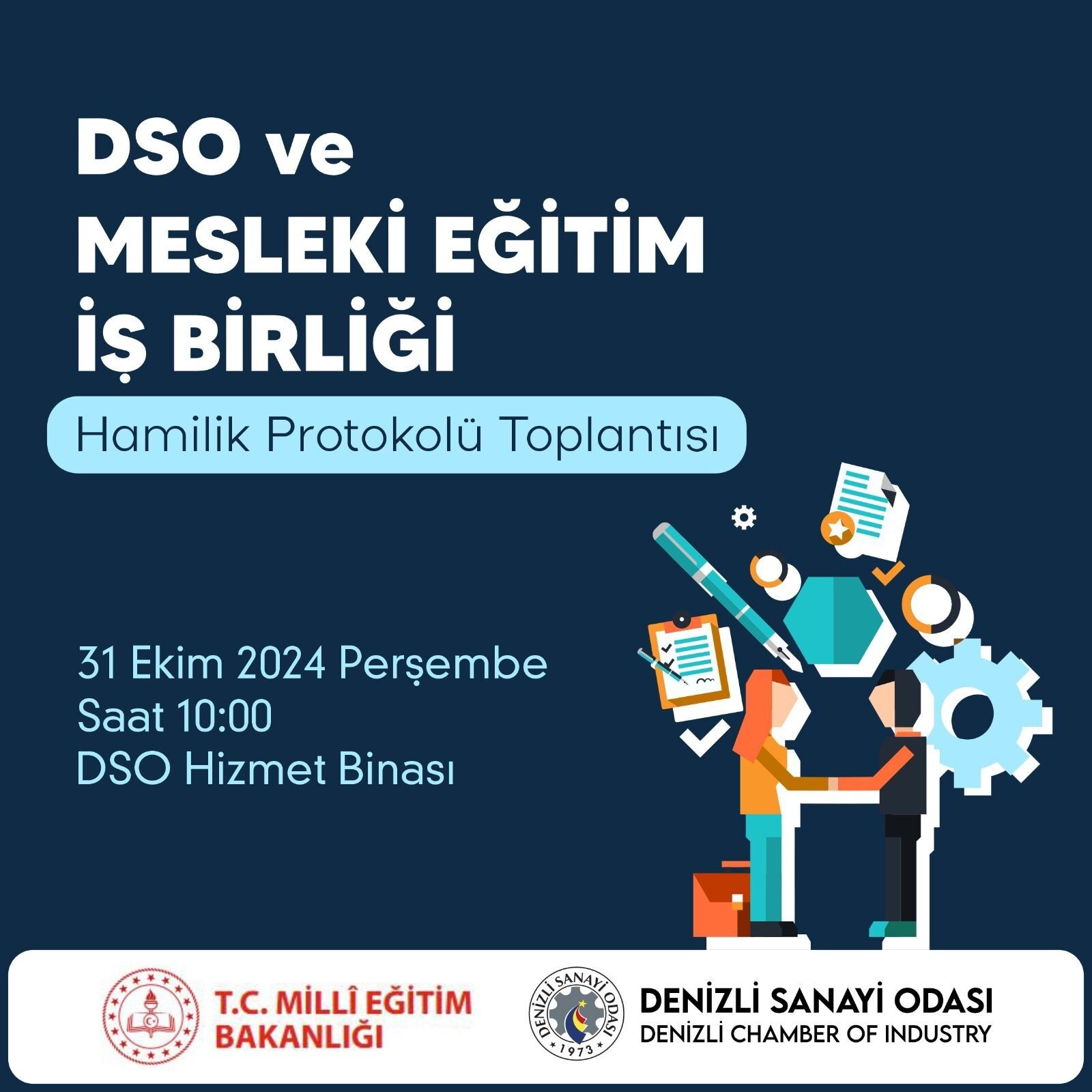 Denizli Sanayi Odası'ndan Mesleki Eğitime Destek