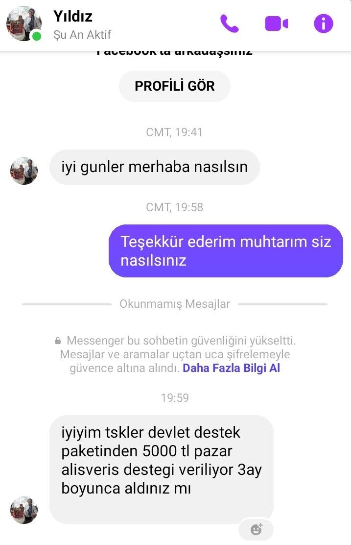 Efeler'de Mahalleli, Muhtar Adına Açılan Sahte Hesaptan Dolandırıldı-1