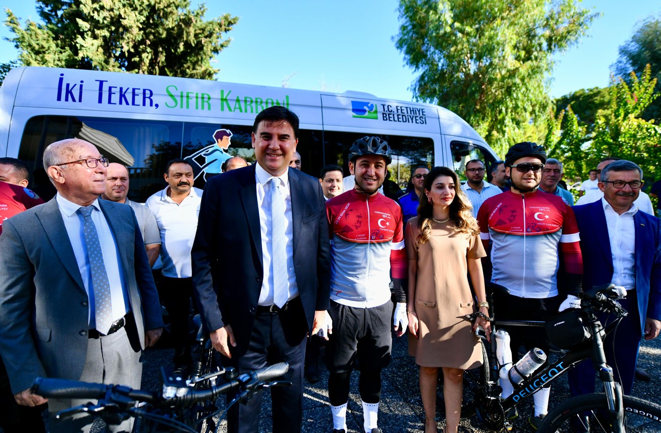 Fethiye Belediyesi Çalışanları Anıtkabir’e Pedalları Çeviriyor00