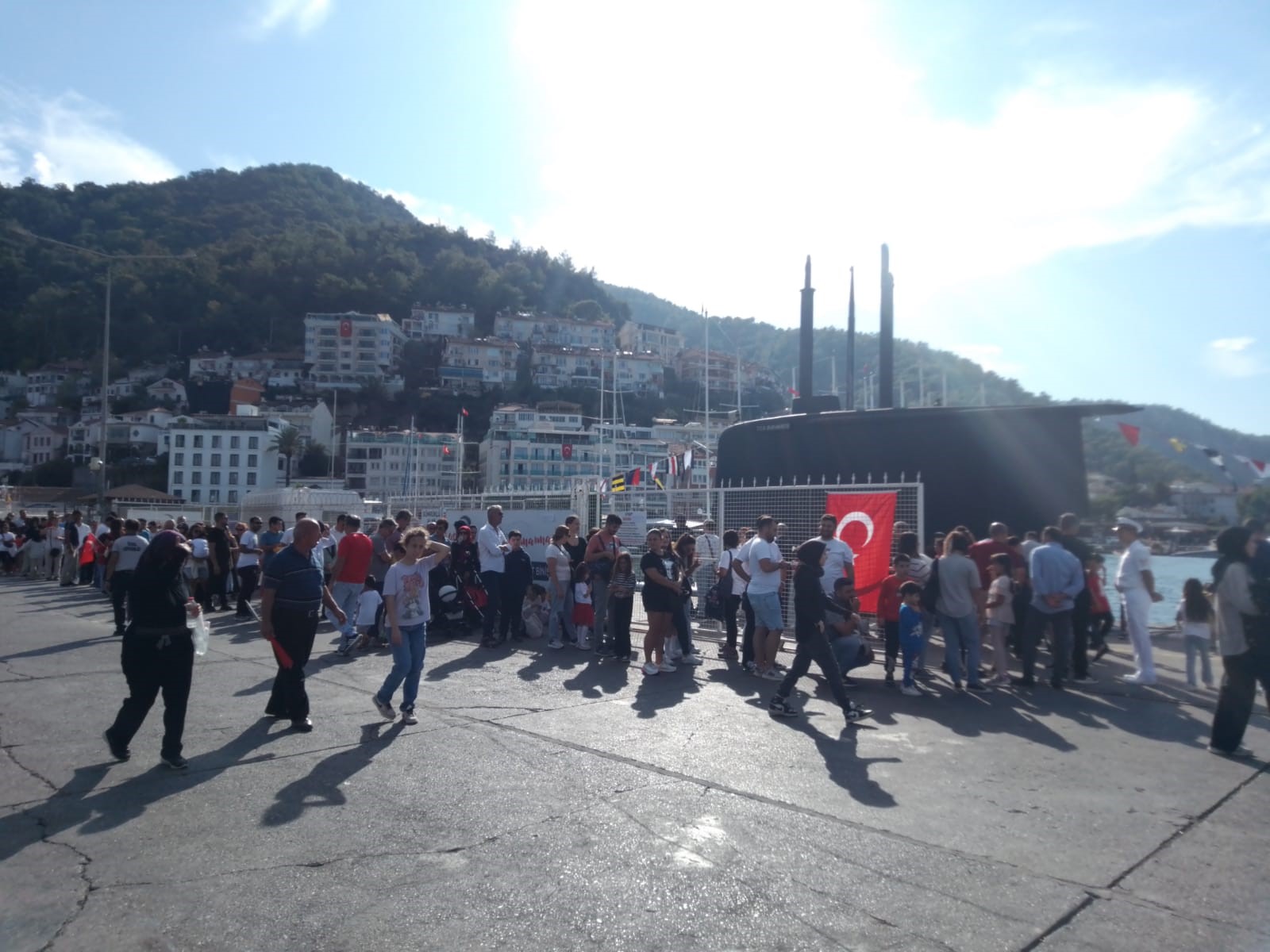 Fethiye’de Cumhuriyet Bayramı’na Özel Denizaltı Ziyarete Açıldı0