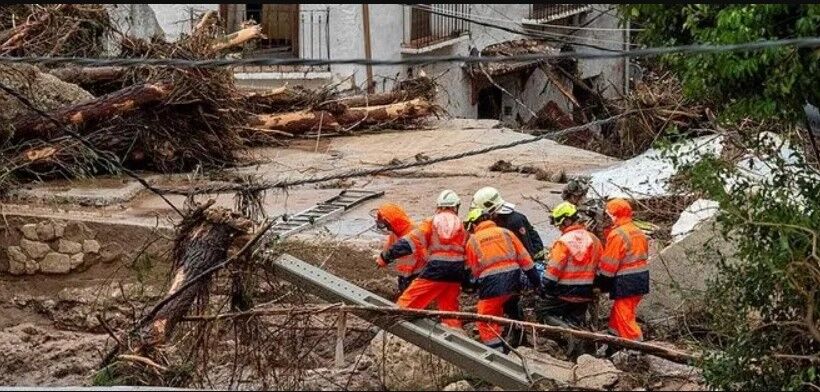 İspanya’da Tarihi Sel Felaketi 104 Kişi Hayatını Kaybetti2