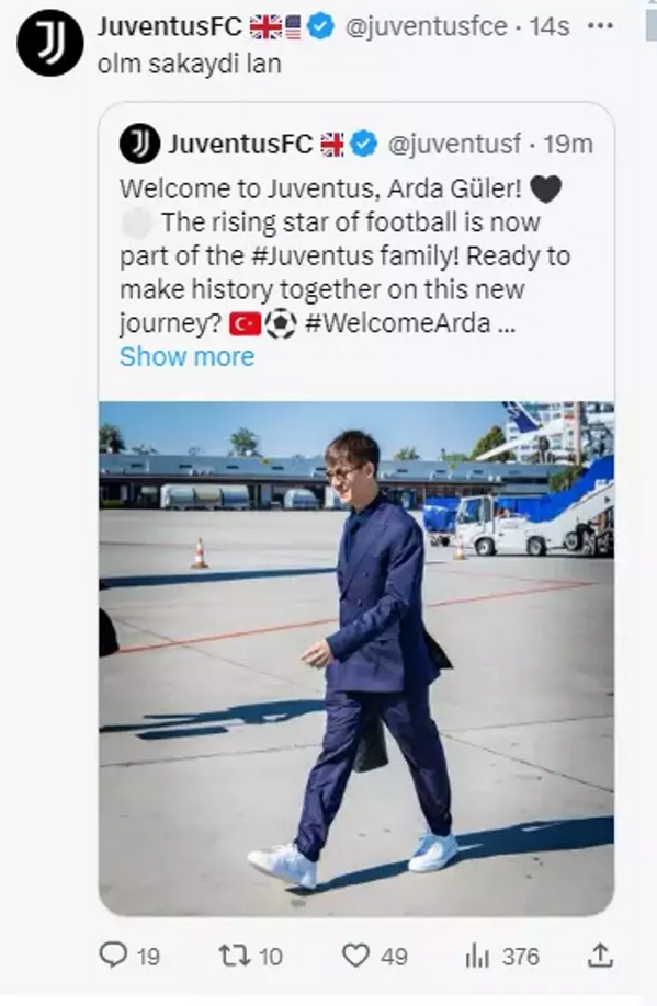 Juventus Arda Güler