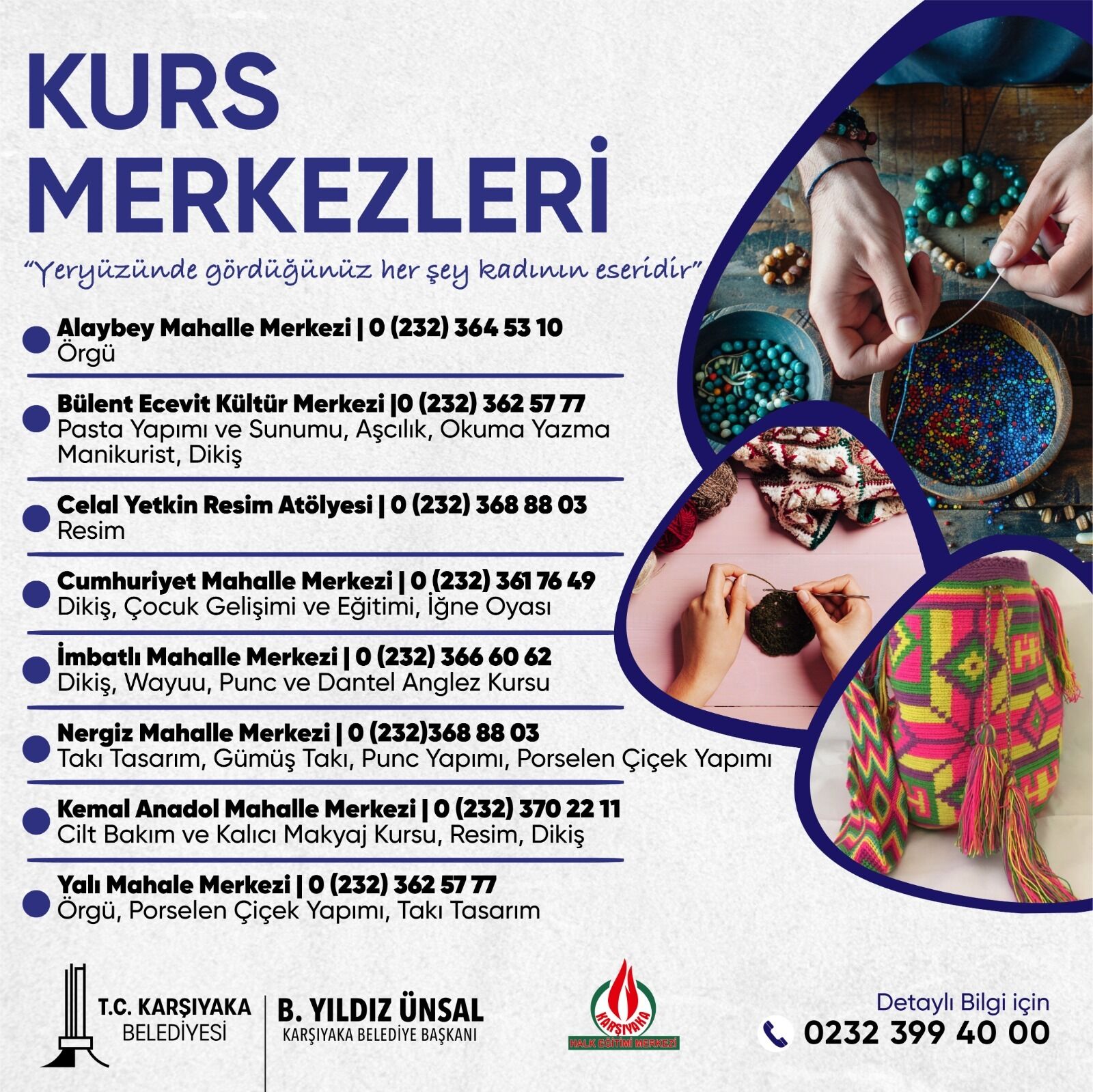Karşıyaka'nın Mahalle Merkezi Kurslarında Yeni Dönem Heyecanı (2)
