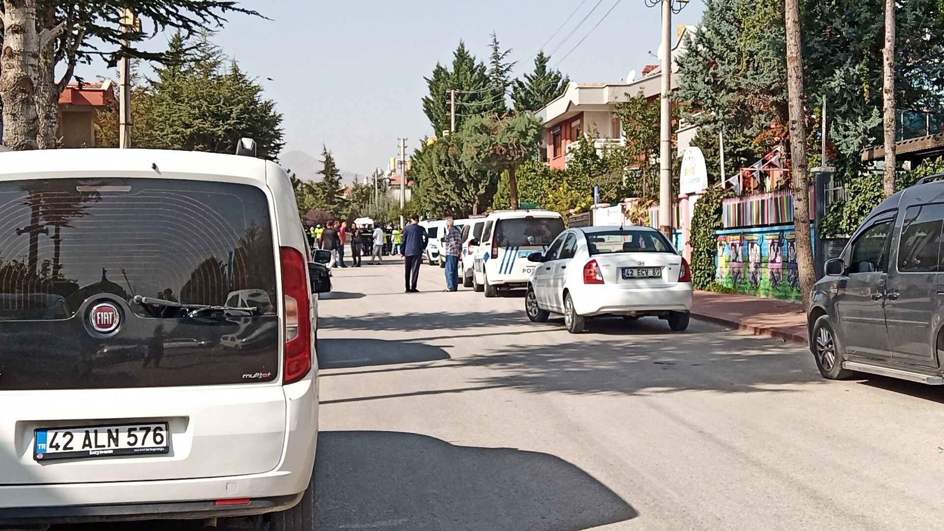 Konya'da Polis Memuruna Bıçaklı Saldırı (1)