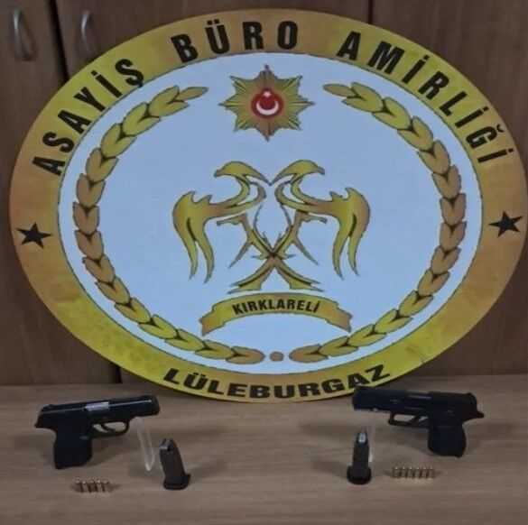 Lüleburgaz’da Uyuşturucu Ve Silah Operasyonu 5 Gözaltı (4)