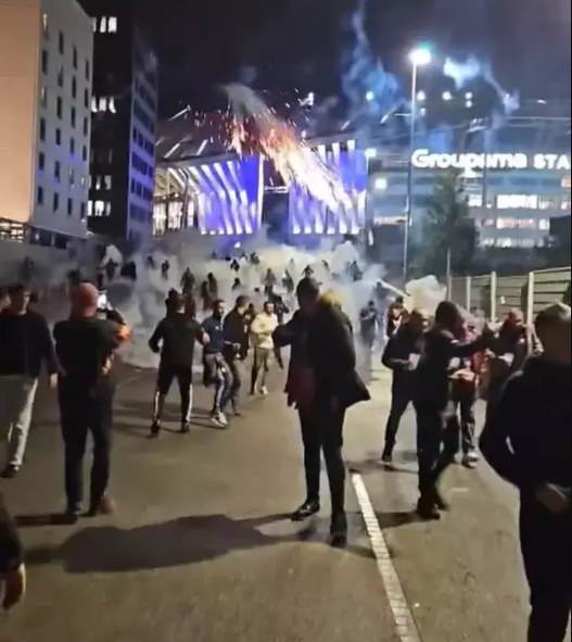 Lyon Beşiktaş Olay