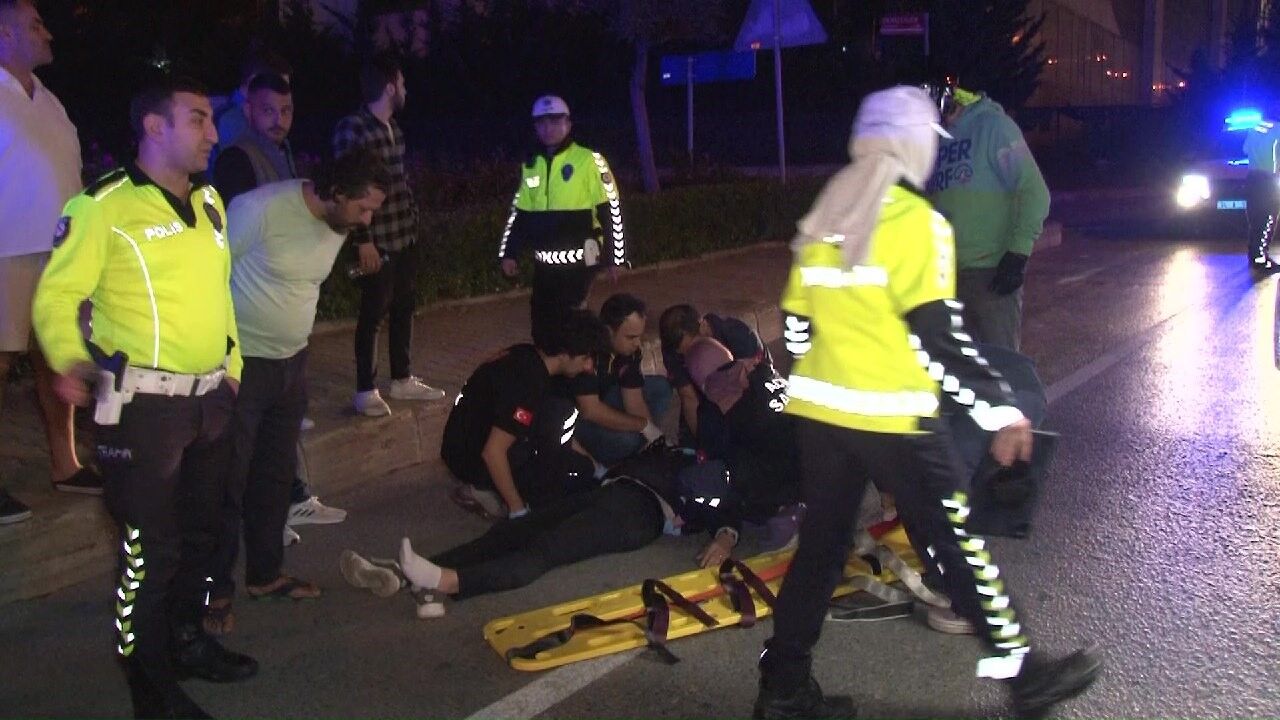 Maltepe'de Korkutan Kaza Otomobil Sürücüsü Olay Yerinden Kaçtı (2)