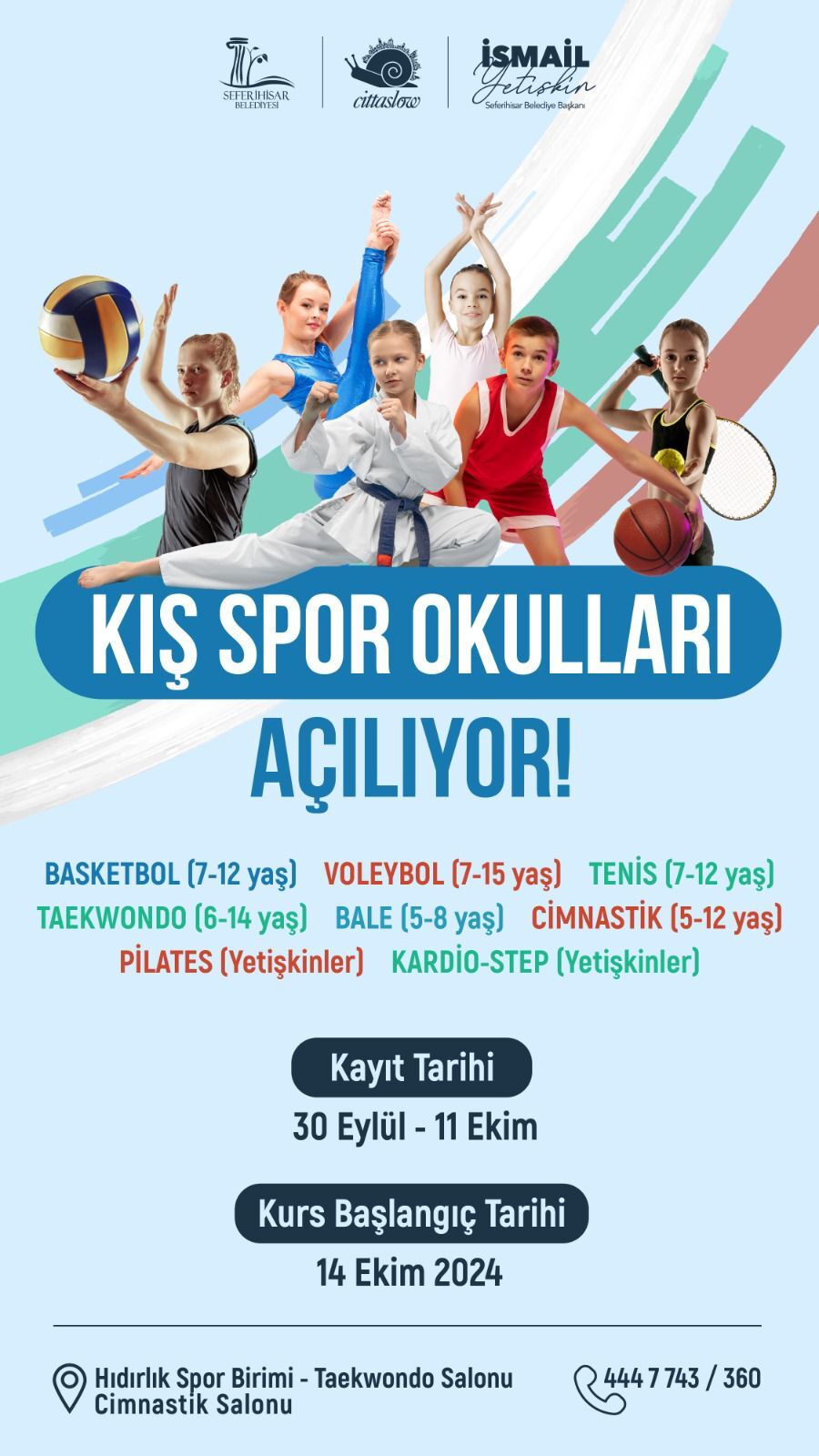 Seferihisar Belediyesi'nden Çocuklara Ücretsiz Kış Spor Okulları (2)