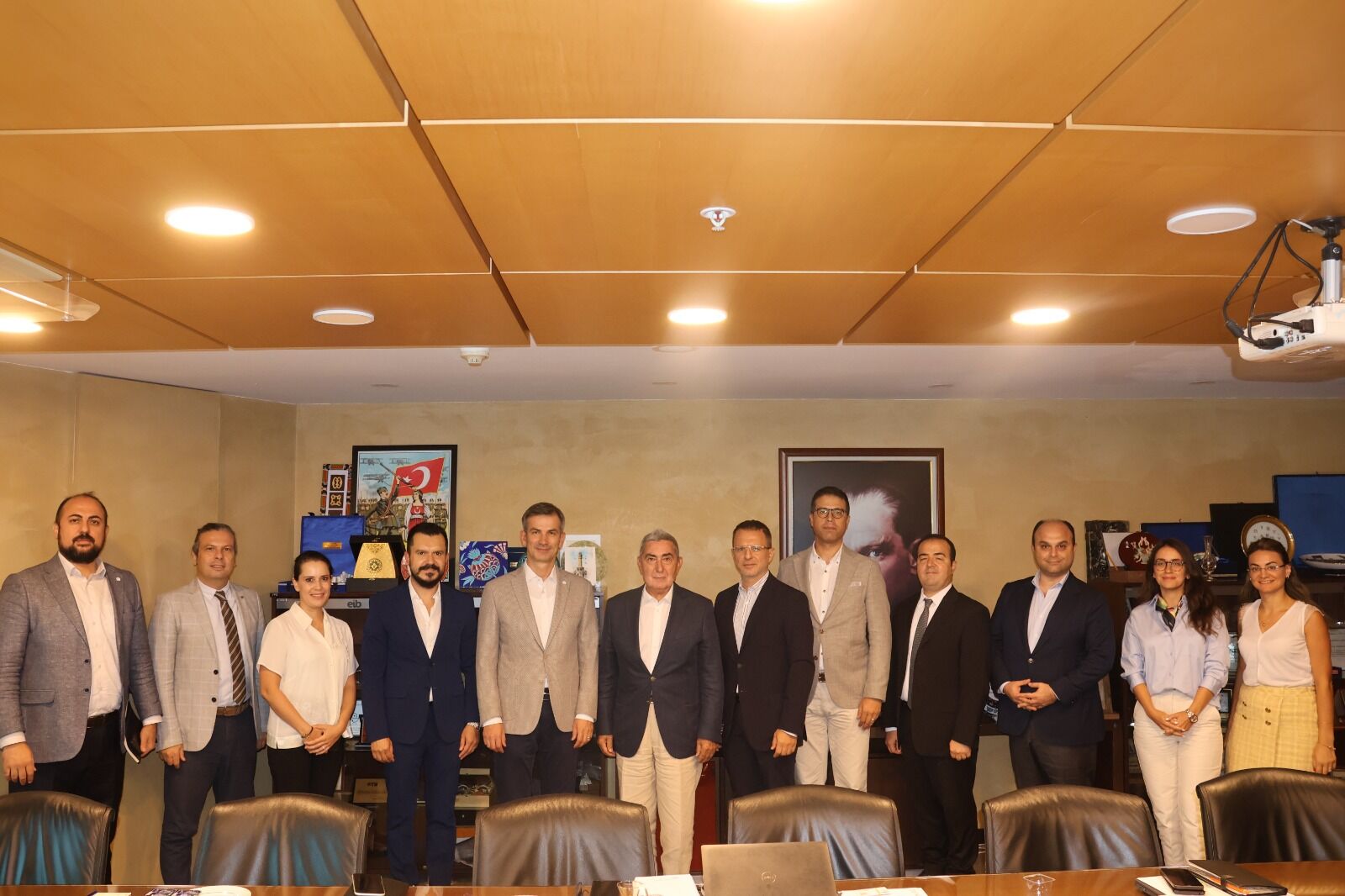 Türeb, Ege İhracatçı Birlikleri Ile Rüzgar Enerjisinin Geleceğini Konuştu (3)