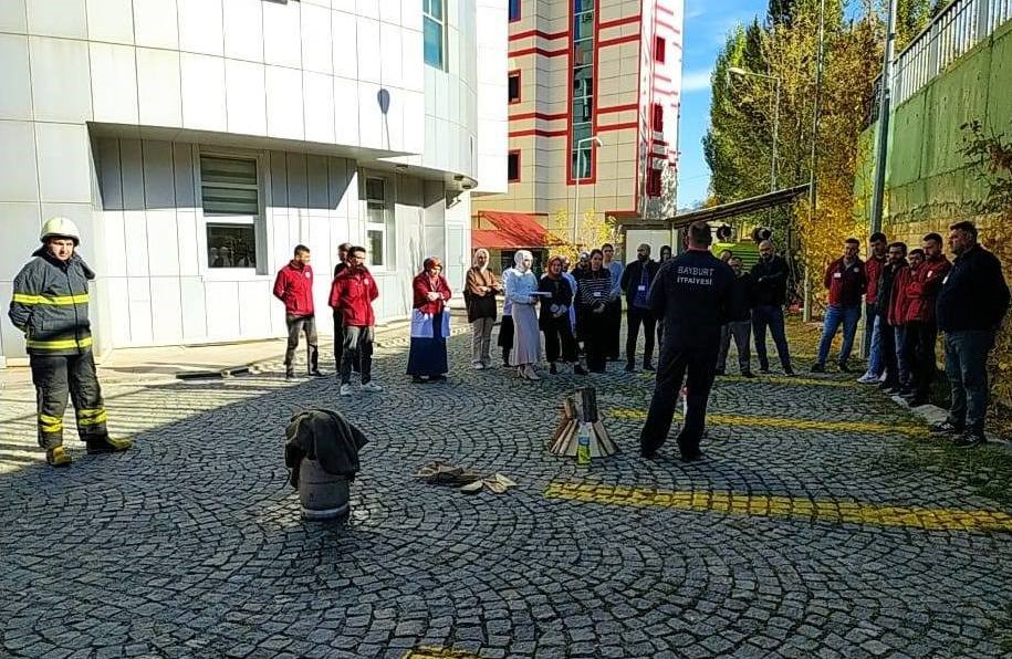 Ağız Ve Diş Sağlığı Merkezi’nde Itfaiye Tatbikatı Gerçekleşti (1)