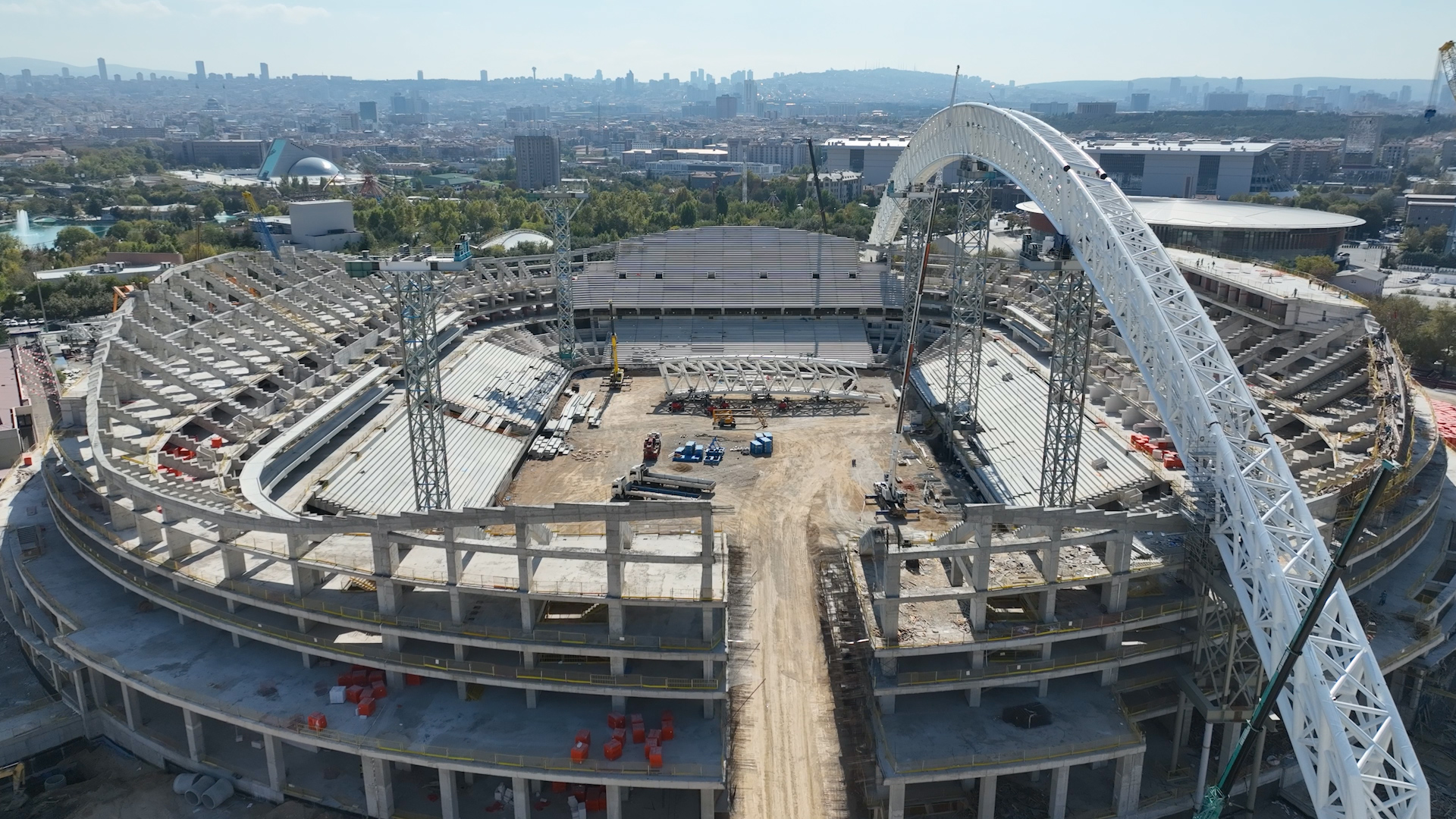 Başkent’te Yeni Stadyum Inşaatı Hızla Devam Ediyor (4)