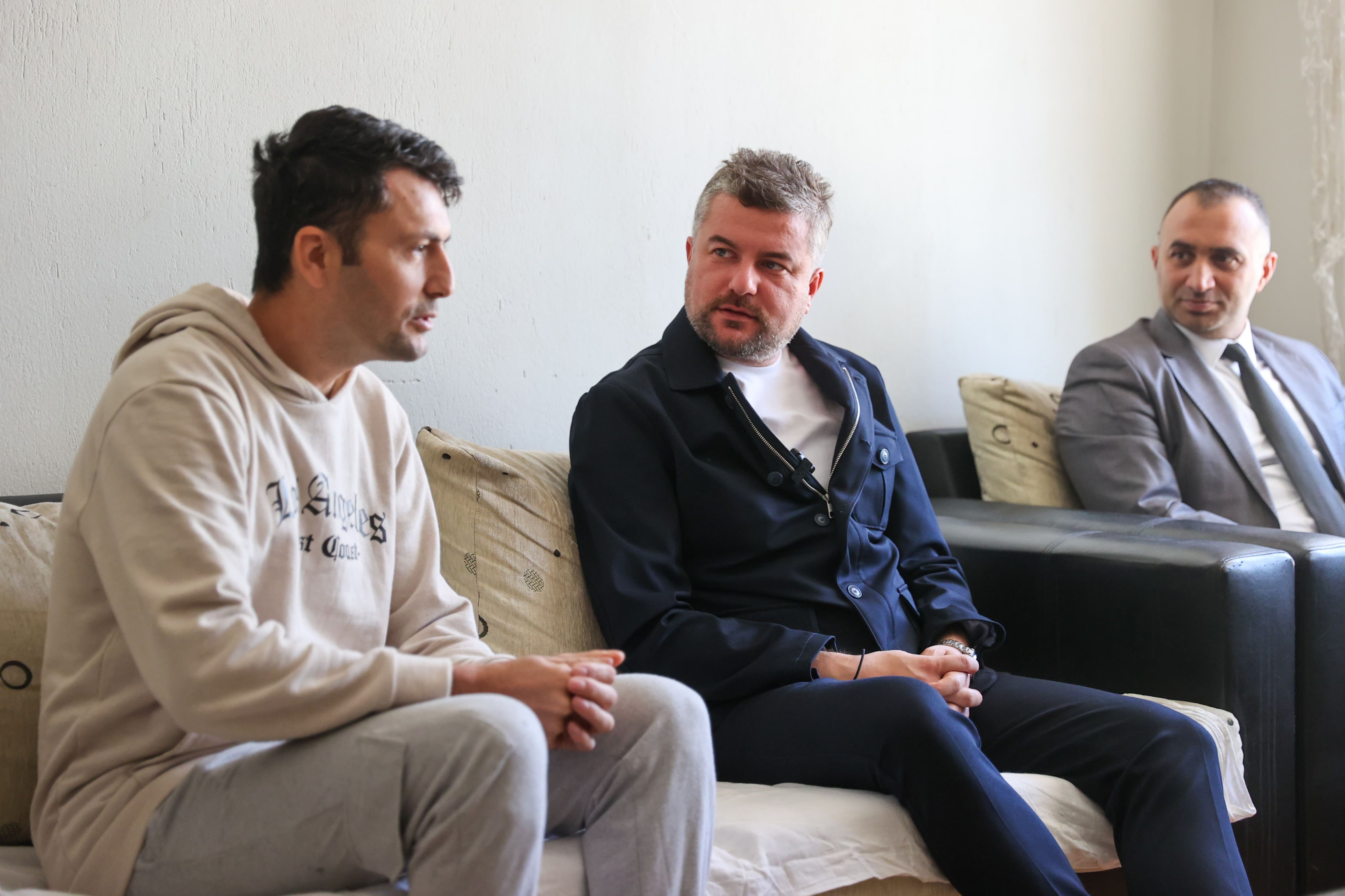 Belediye Başkanı Görkem Duman Yaralanan Işçiyi Ziyaret Ettitttt