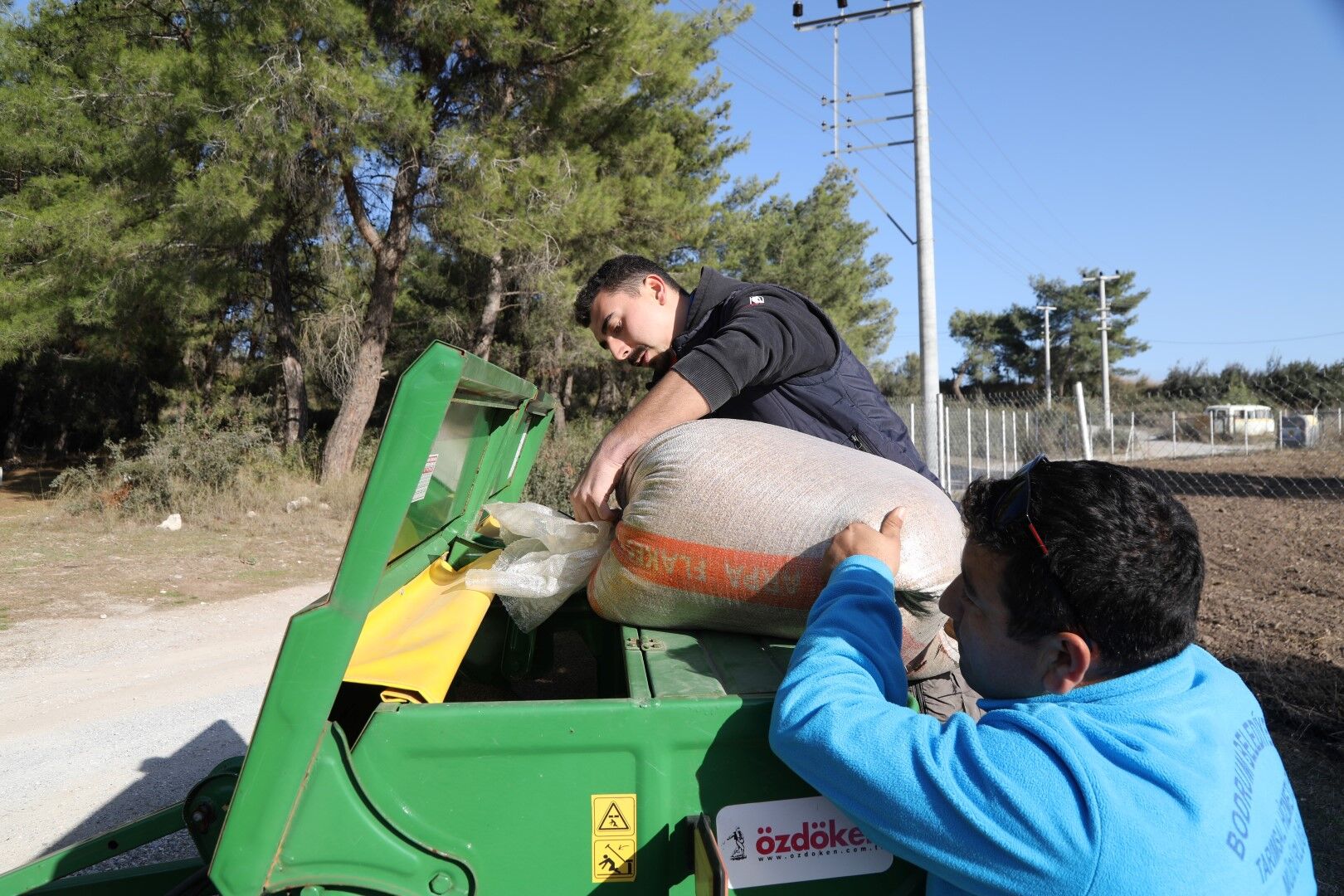 Bodrum Belediyesi Belediyeden Karakilçik Buğday Ekimi (3)