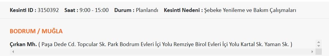 Bodrum Kesinti