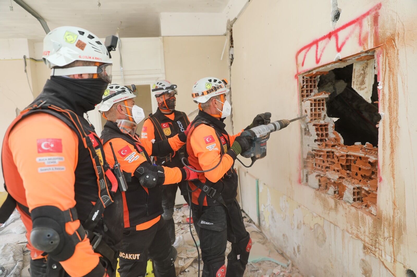 Buca Belediyesi Arama Kurtarma Birimi Bucakut Tatbikat 05