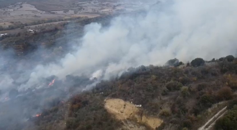 Çanakkale Biga’da Orman Yangını Müdahale Sürüyor1