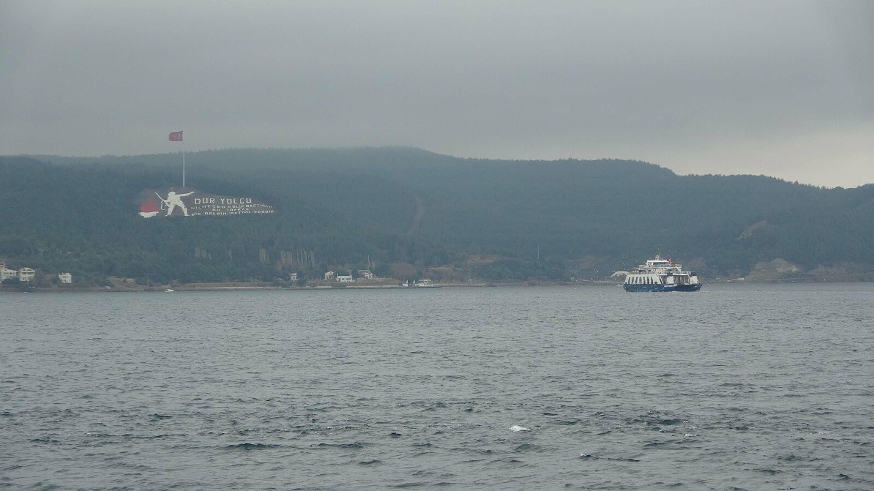 Çanakkale’de Feribot Seferleri Iptal Oldu (2)