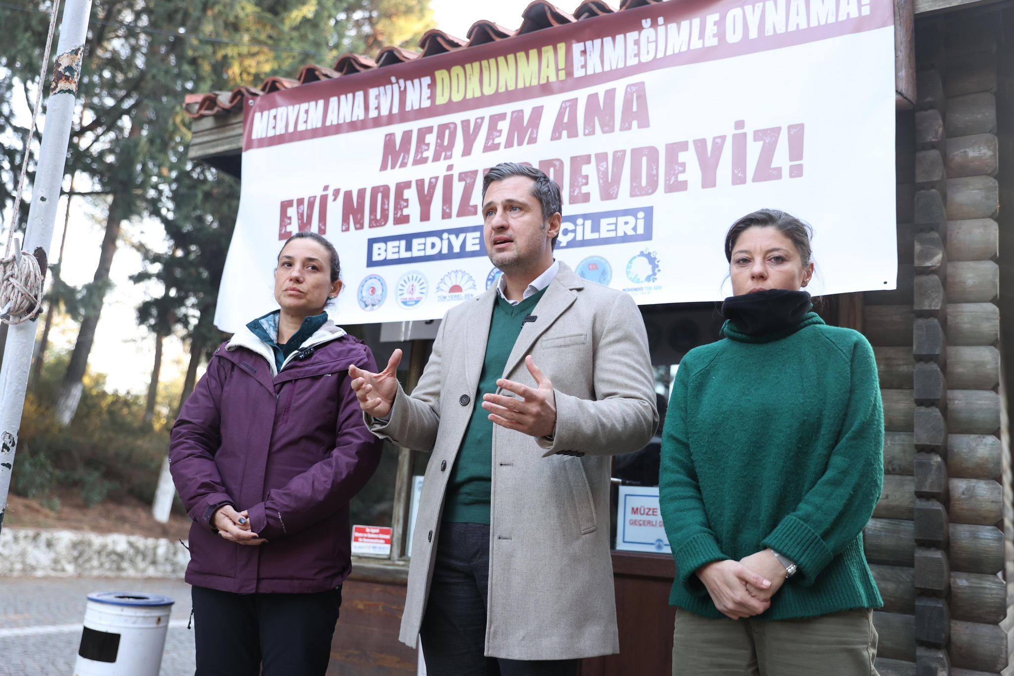 Deniz Yücel, Efes Selçuk Direnişine Katıldı Halkın Hakkını Savunuyoruz (2)