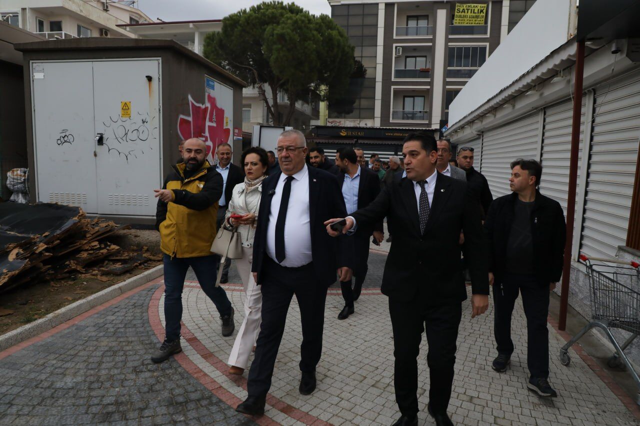 Edremit'te Akçay Kordon Boyu Modernleşiyor (3)