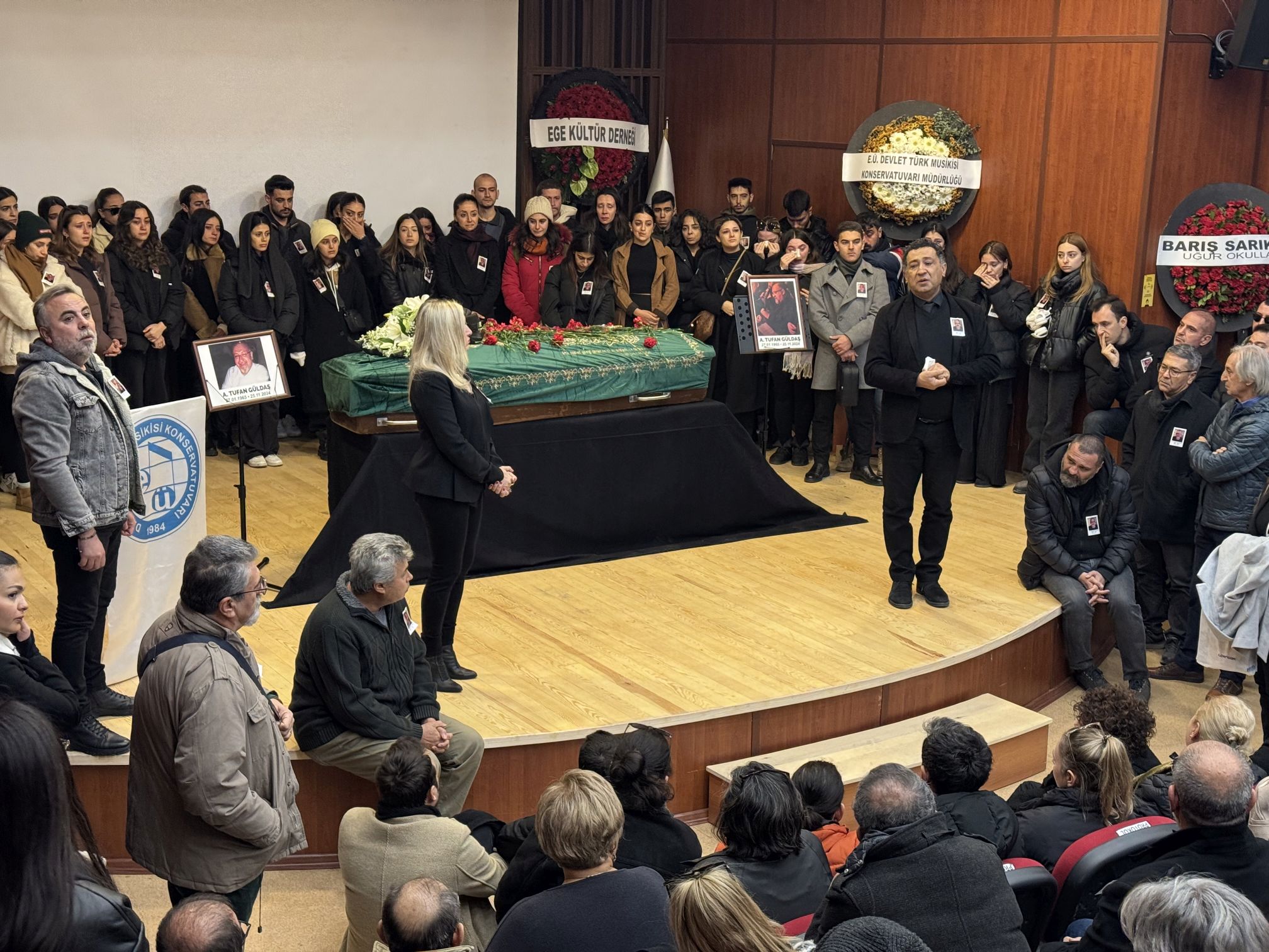 Ege Üniversitesi’nde Tufan Güldaş’a Duygusal Veda (2)