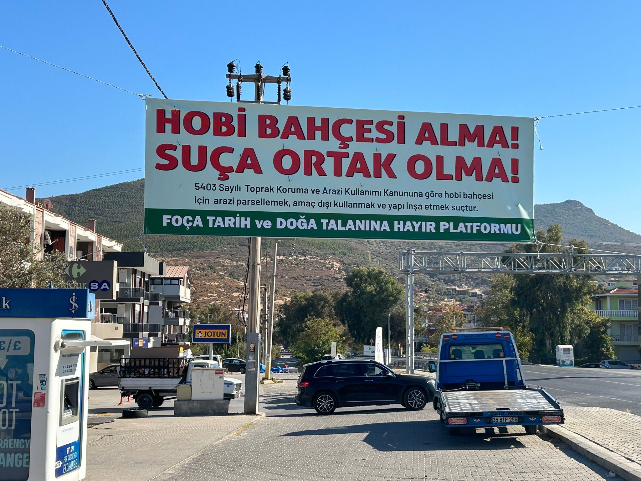 Foça'da Tarım Alanları Için Mücadele Başladı (2)