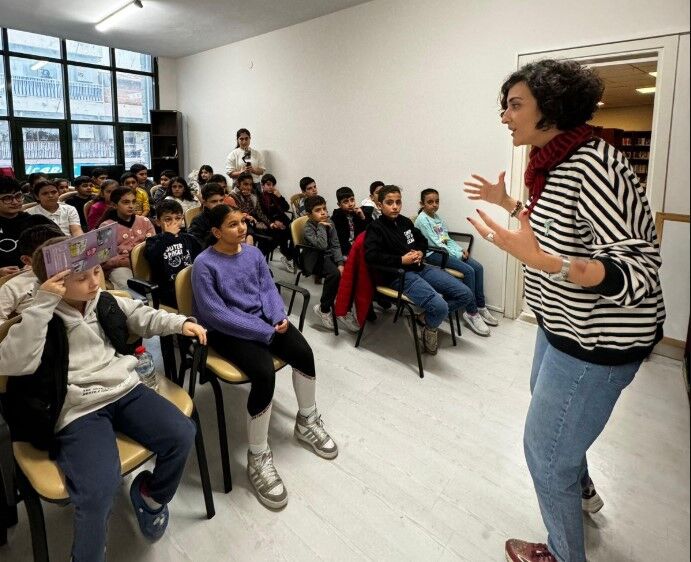 İzmir Büyükşehir Belediyesi’nden Çocuklar Için Masal Atölyesi (2)