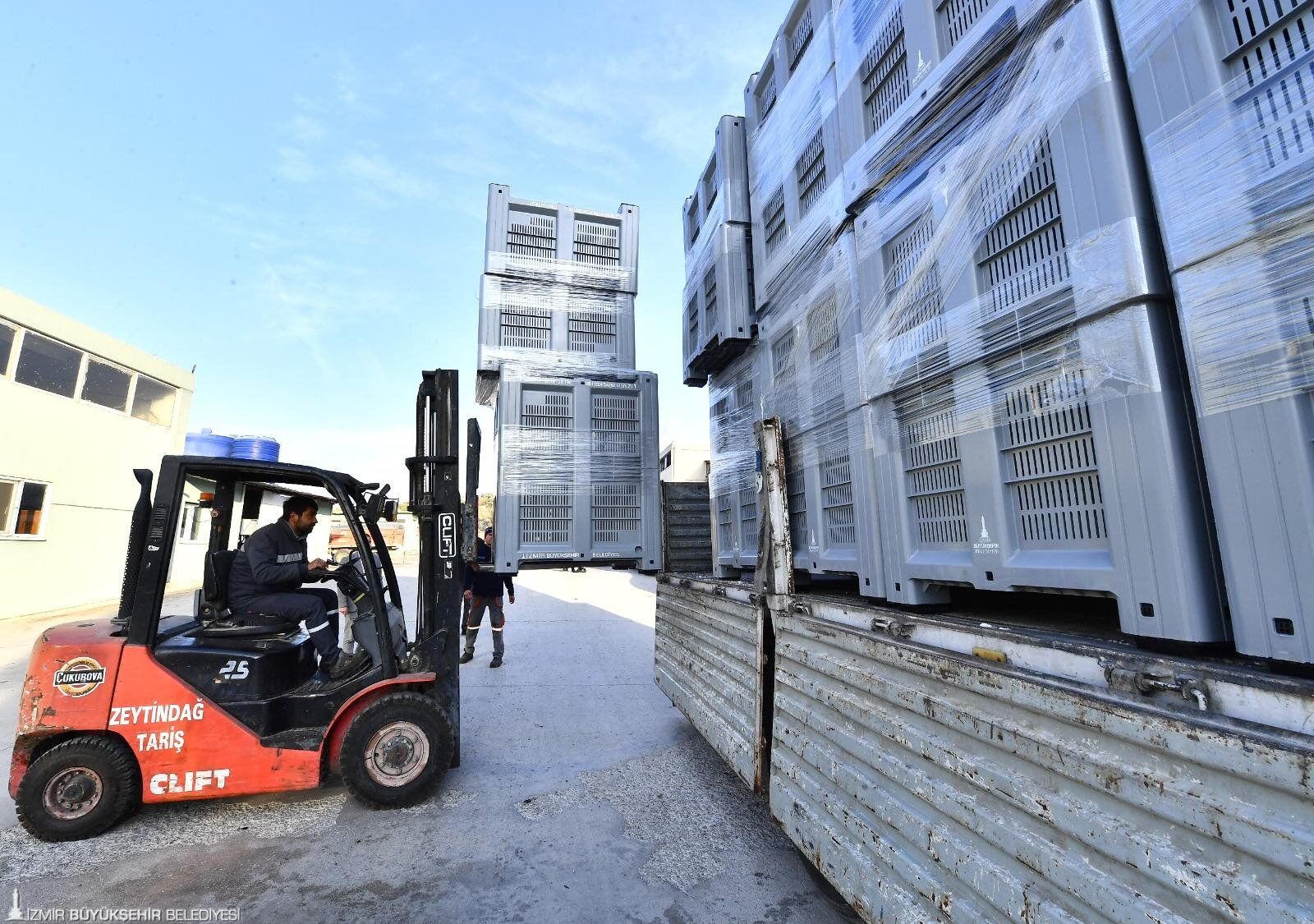 İzmir Büyükşehir’den Zeytin Üreticisine Destek (4)
