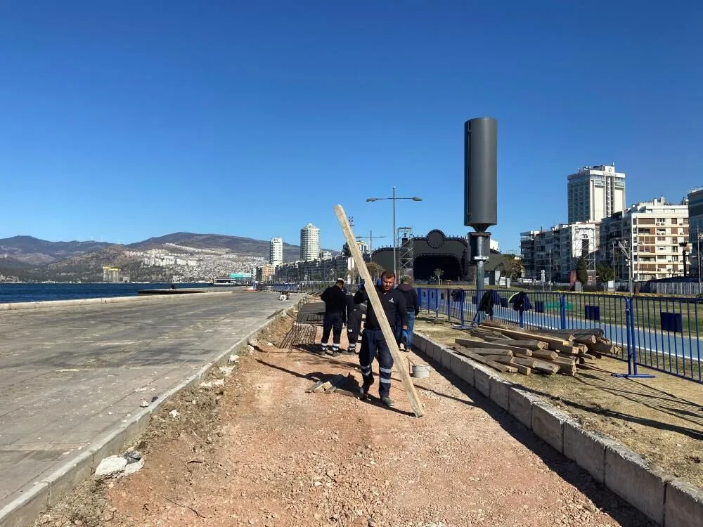 İzmir Kordon’un Taşkın Korumasında Son Aşamaya Gelindi