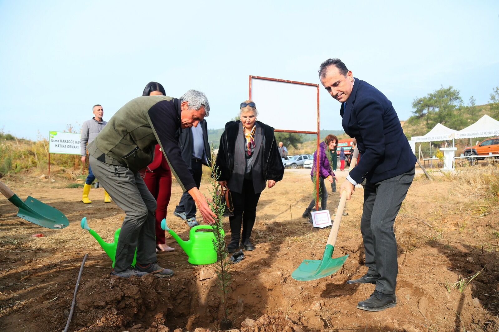 İzmir’de Organ Bağışı Için Fidan Dikildi (3)