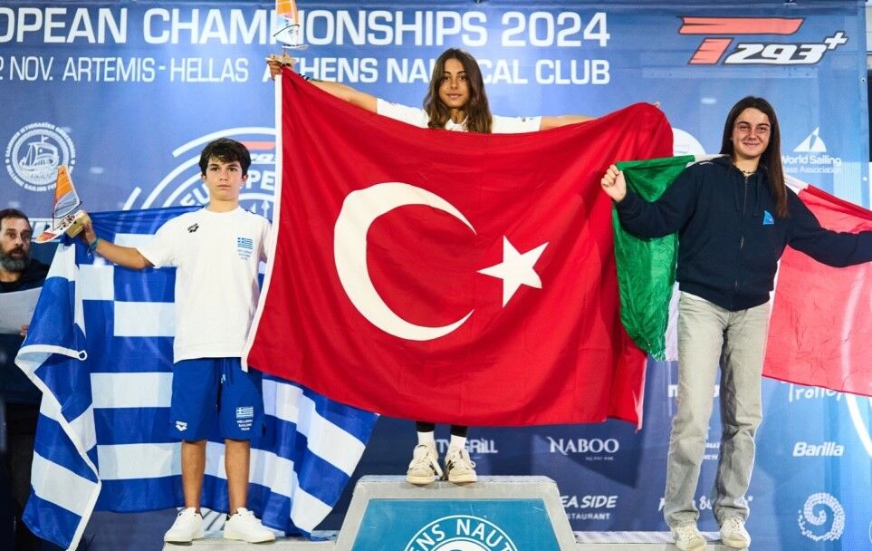 İzmirli Genç Sörfçülerden Dünya Ve Avrupa'da Unutulmaz Başarı1