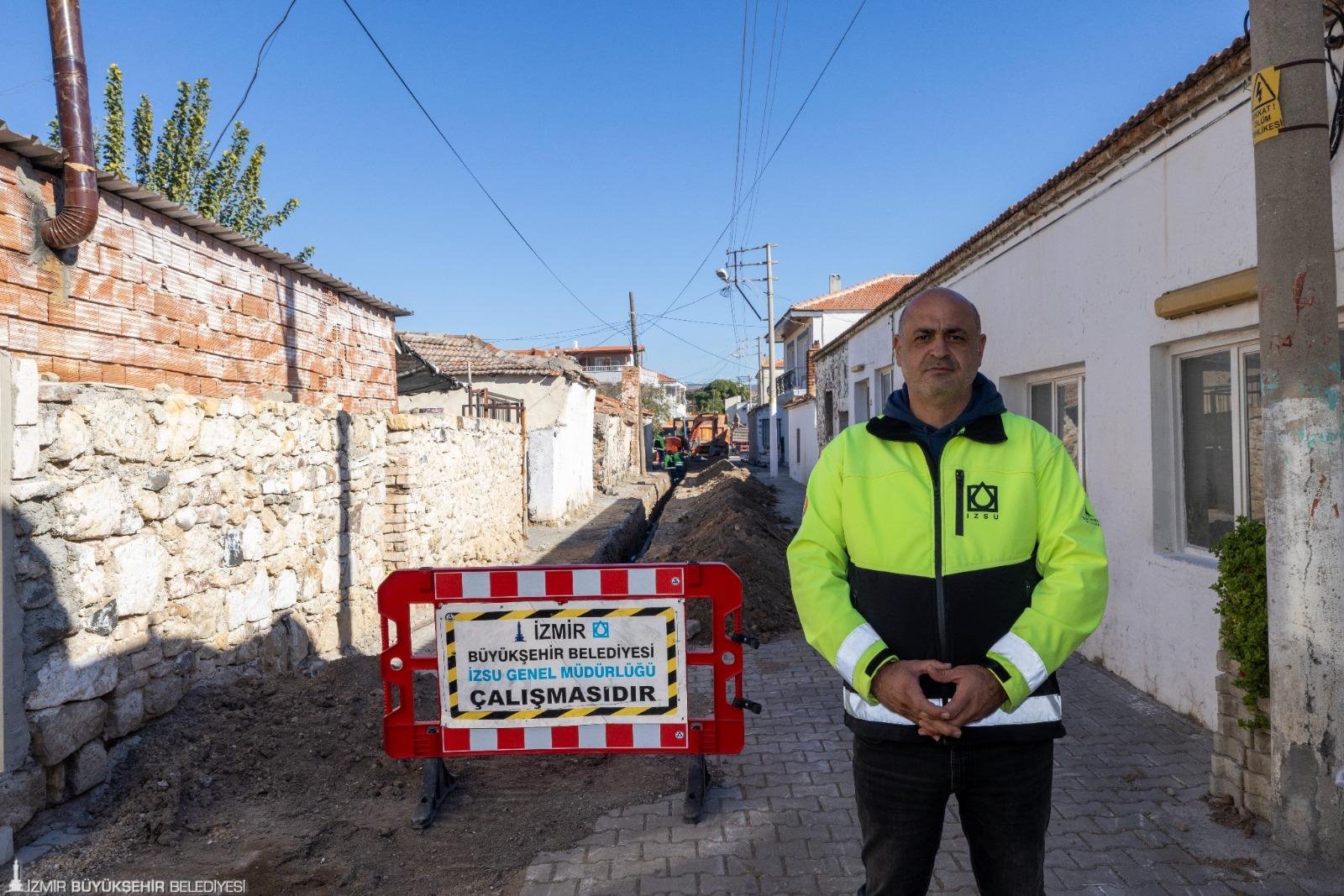 İzsu, Aliağa’nın Eskiyen Su Şebekesini Yeniliyor (1)