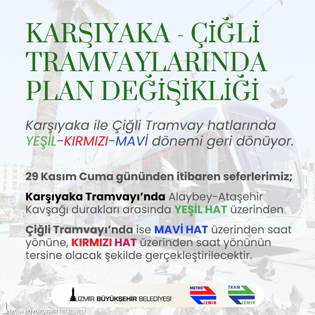 Karşıyaka Ve Çiğli Tramvay Hatlarında Yeni Dönem (2)