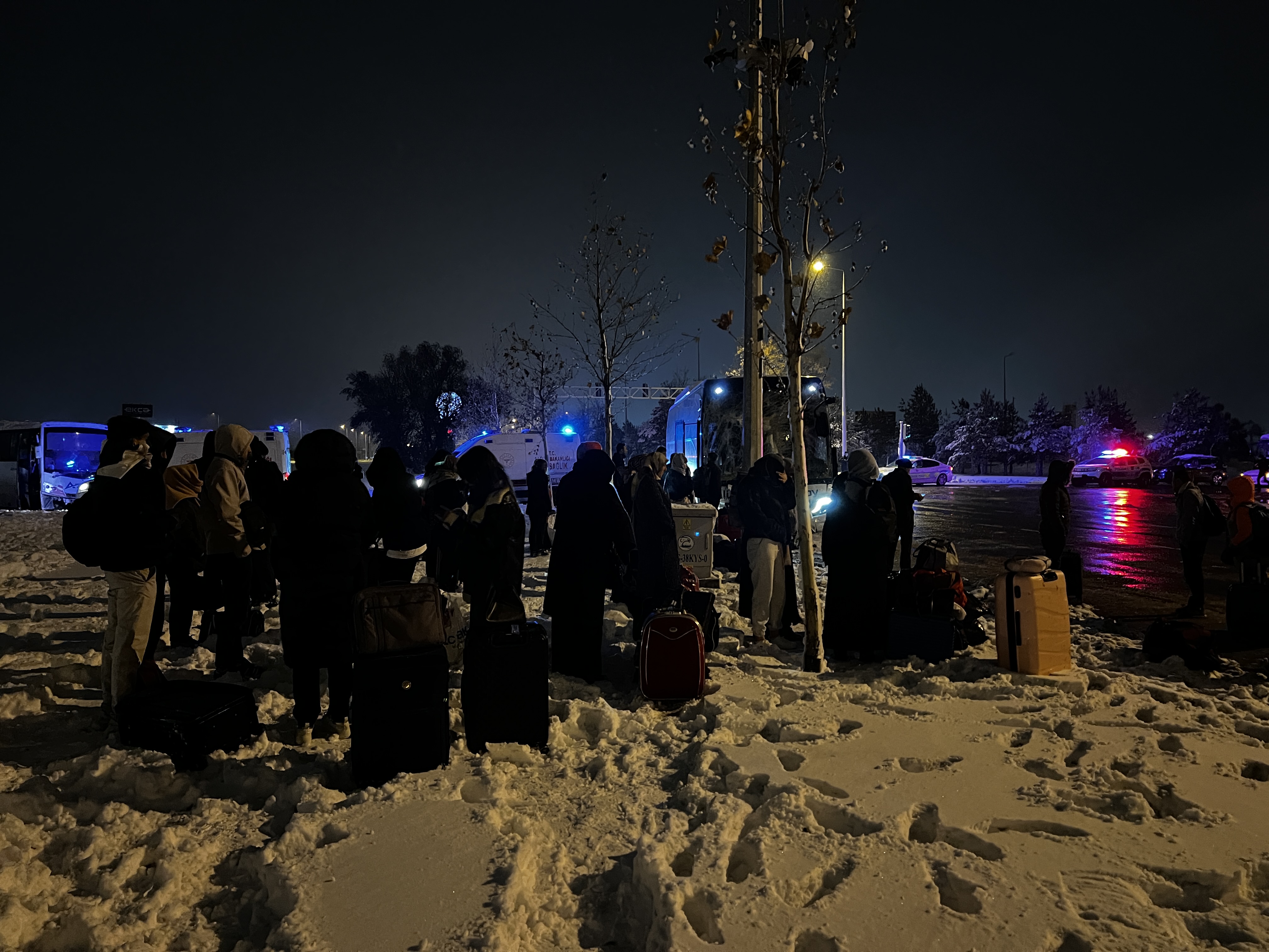 Kayseri’de Kaza Servis Minibüsü Ile Yolcu Otobüsü Çarpıştı, 17 Yaralı (3)