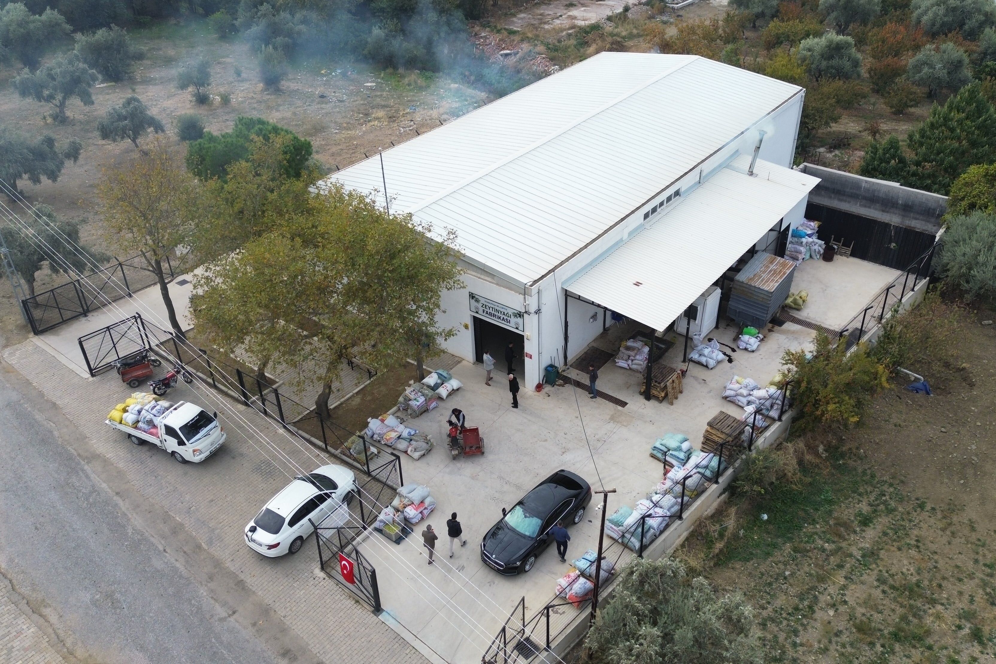 Kemalpaşa Belediyesi Zeytinyağı Fabrikası’nda Sıkım Işlemleri Başladı (4)