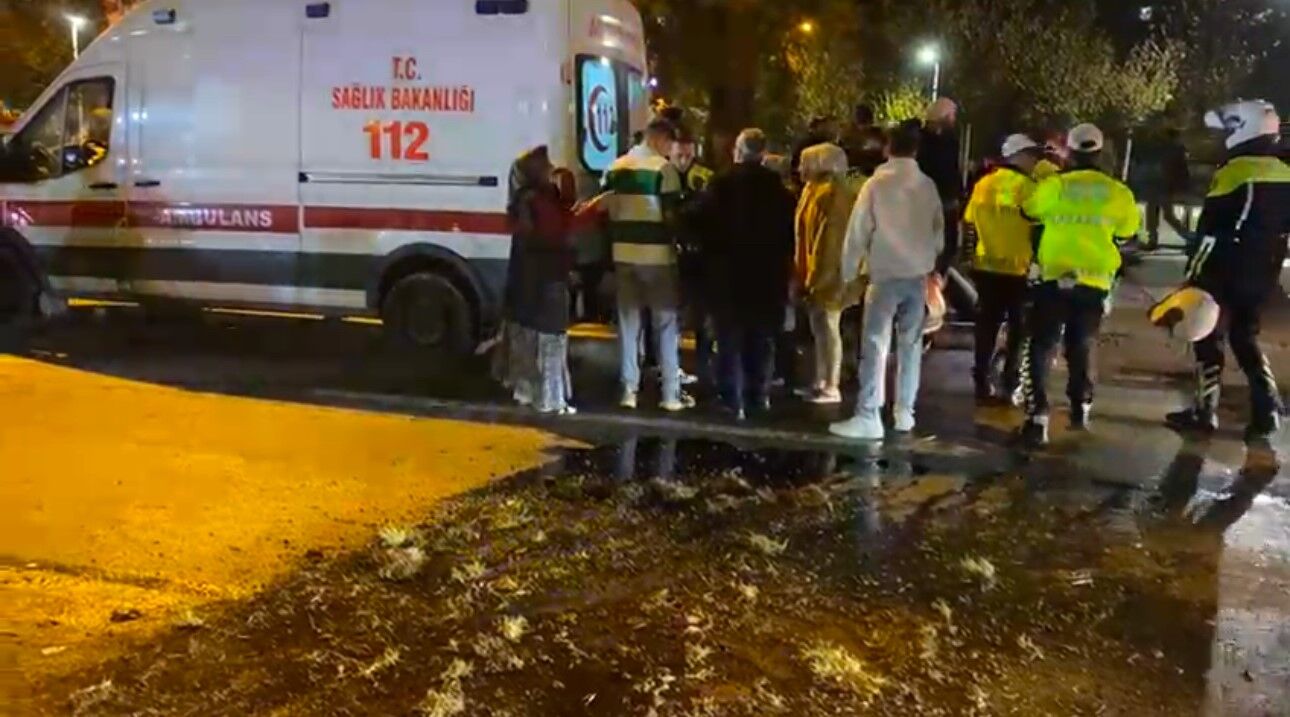Maltepe Sahil Yolu'nda Trafik Kazası 4 Yaralı (3)