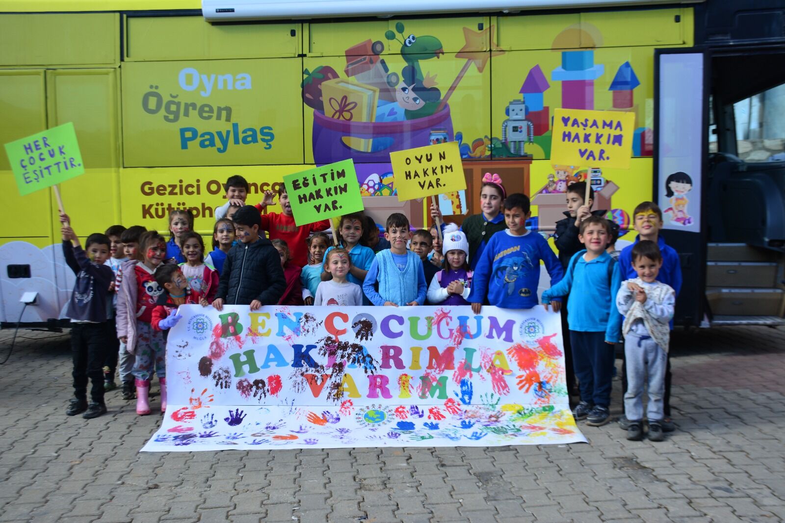 Muğla Büyükşehir Belediyesi'nden Kırsaldaki Çocuklara Etkinlik (1)-1
