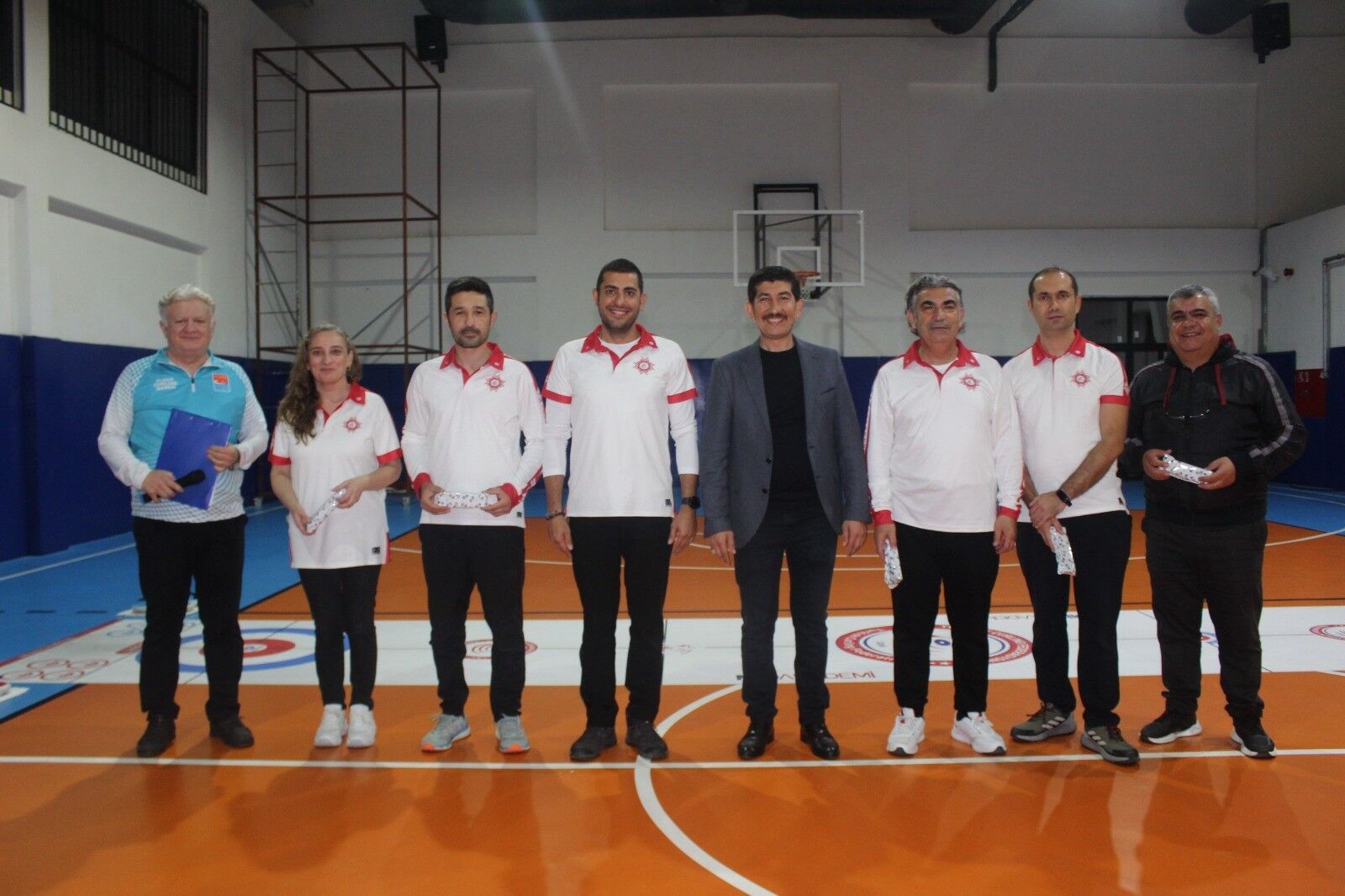 Muğla'da Öğretmenler Floorcurling Turnuvası'nda Yarıştı (2)