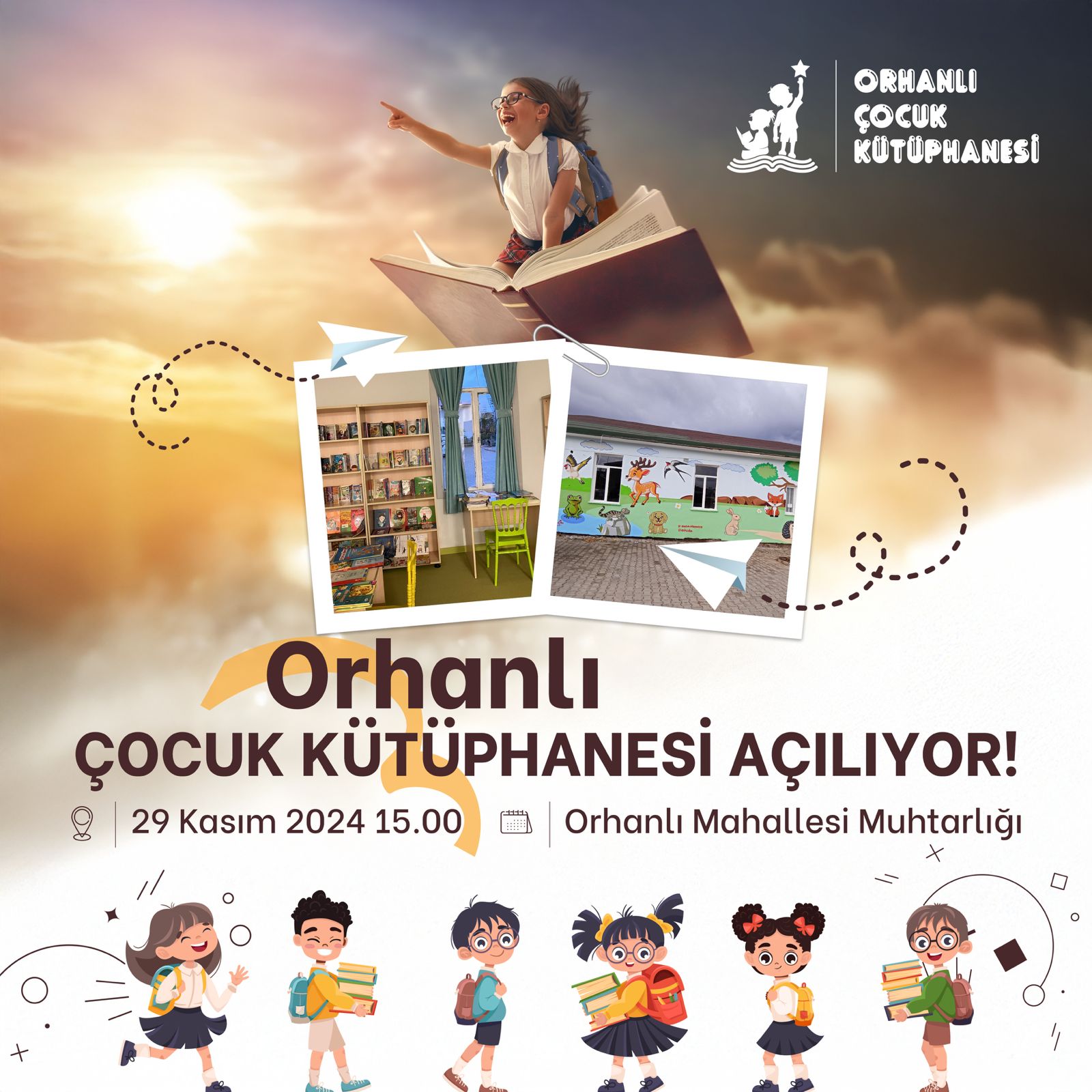 Seferihisar’da Orhanlı Çocuk Kütüphanesi Açılıyor (2)